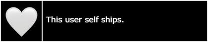 This user self ships.
